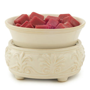 Fragrance Warmer, 2-in-1, Sand Stone