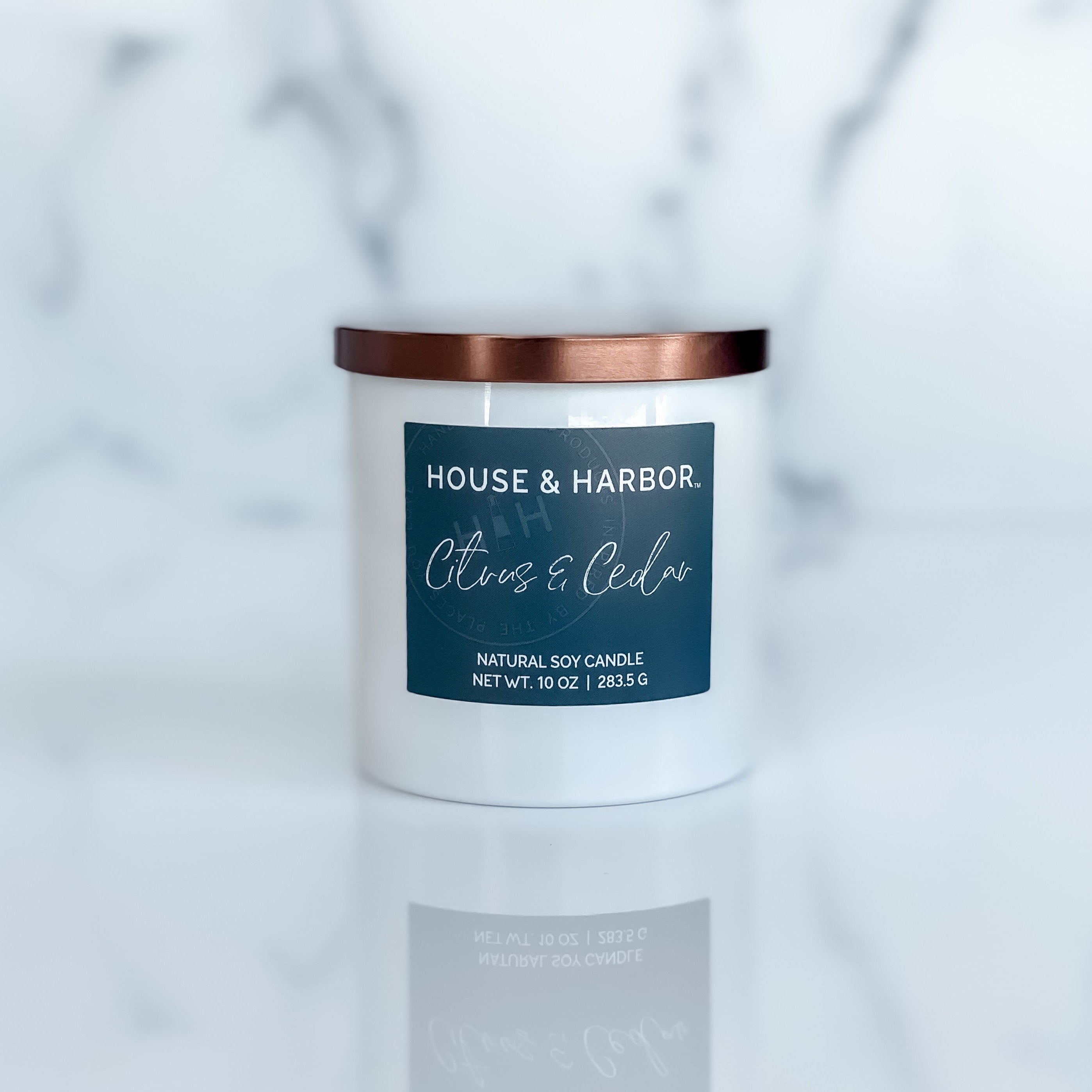 Citrus & Cedar Soy Candle